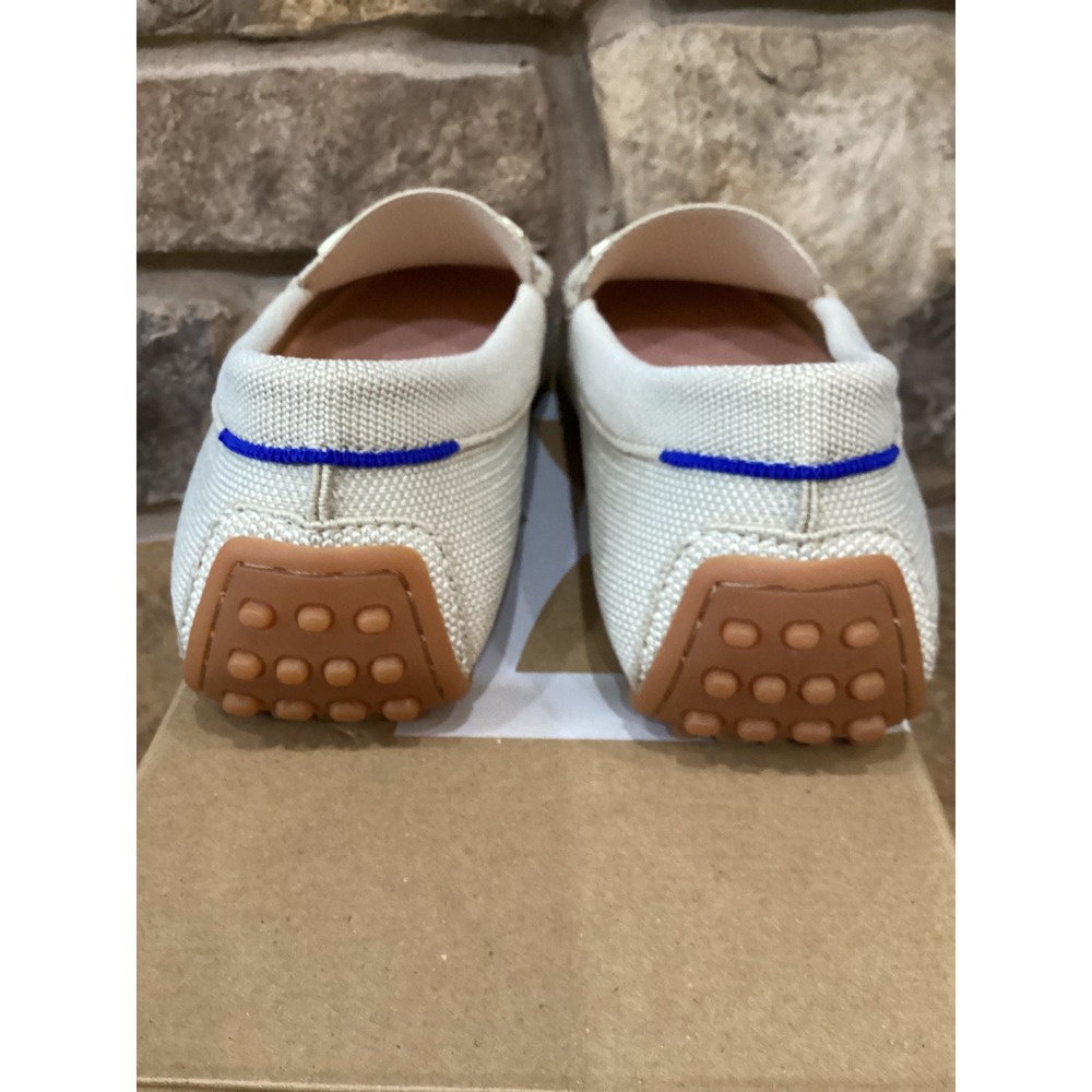 Rothys The Double Bit Driver Sesame Beige Knit Loafers Shoes 222-006 Womens 9 - Picture 7 of 8